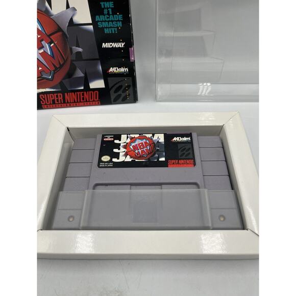 NBA Jam (Super Nintendo SNES) With Original Box - Great Condition - Picture 3 of 16